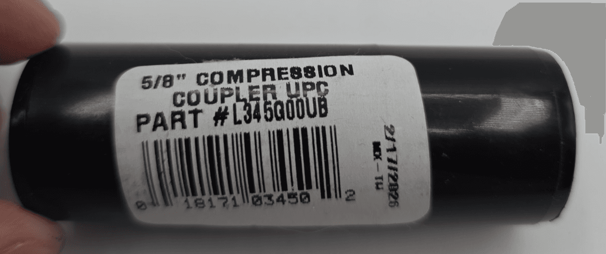 Drip Watering Compression Coupling - 5/8-In. L345G00UB