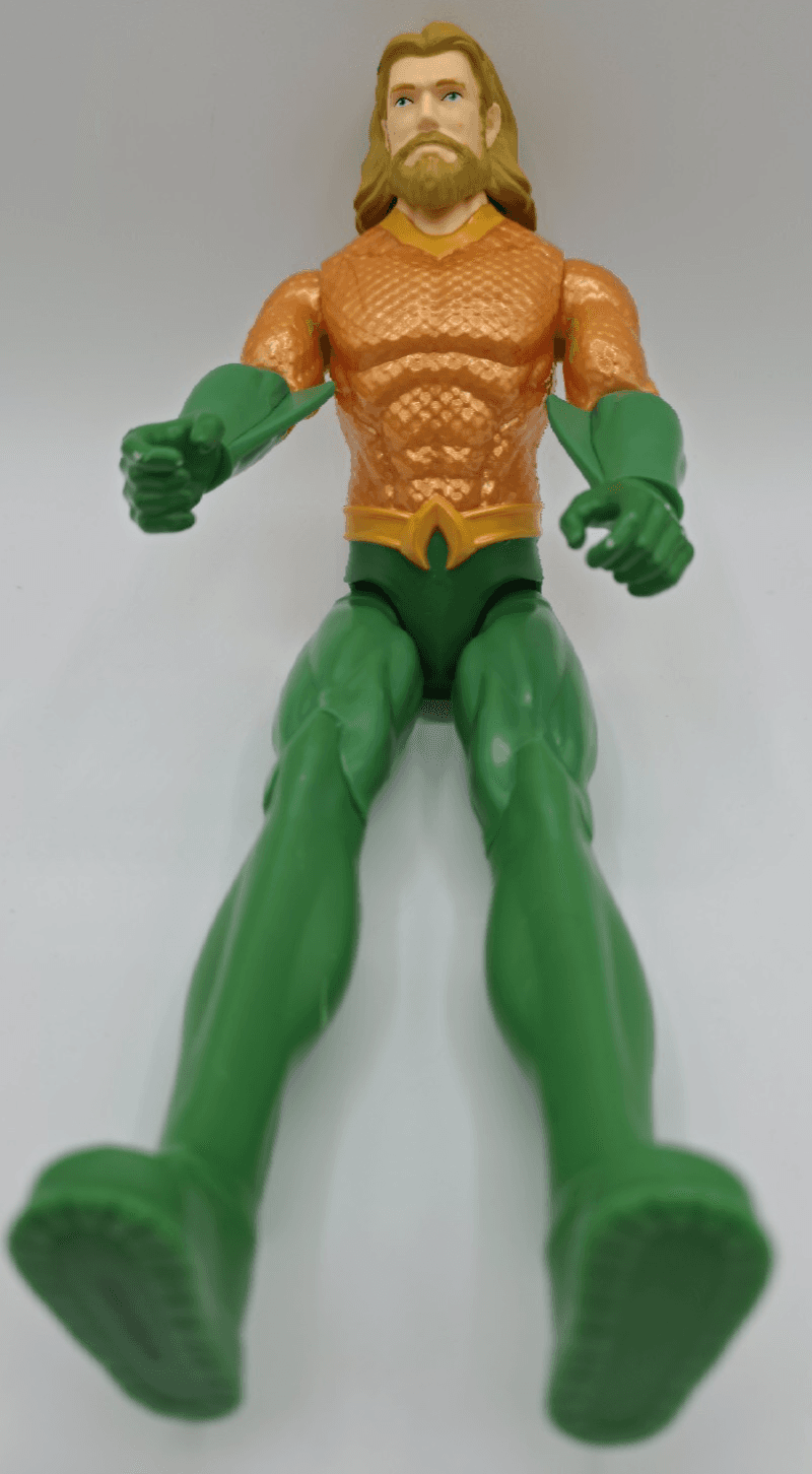 Aquaman 12” Action Figure DC Comics Green & Gold Justice League