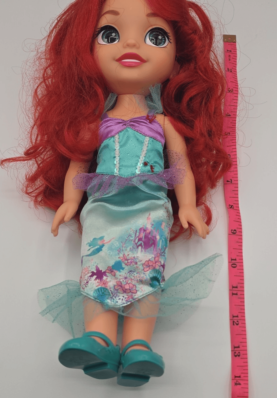 Jakks Pacific Disney Princess Toddler Ariel Doll 14”