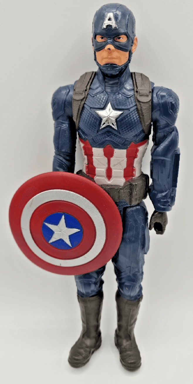 2018 Captain America Figure Only 12" Hasbro Titan Hero Series Avengers Marvel
