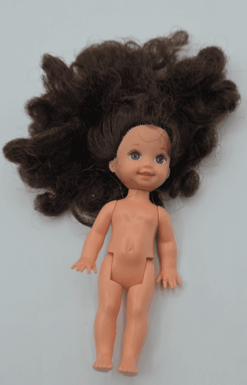 1994 Mattel Barbies Sister Pool Fun Kelly's Friend Nude Doll